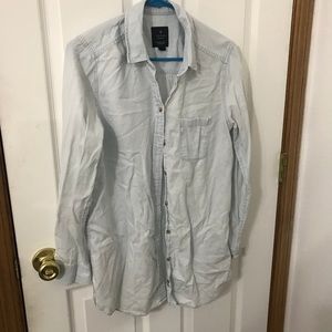 Jegging Button-up Top